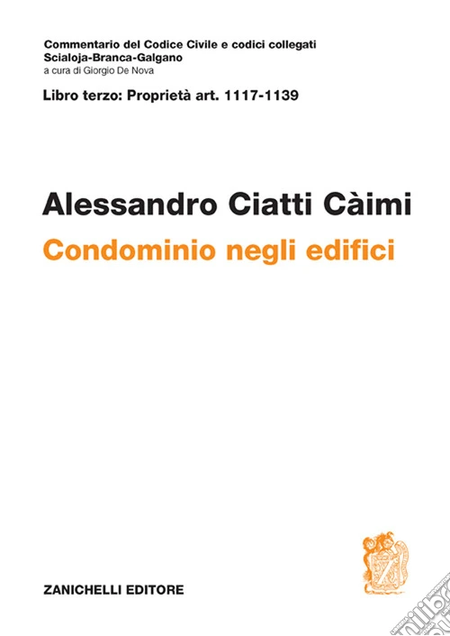 ART. 1117-1139. Condominio negli edifici