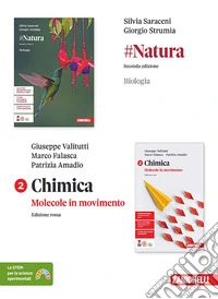 #Natura-Chimica. Molecole in movimento, Eiz. Rossa. #Natura. Biologia. Chimica. Per le Scuole superiori. Vol. 2 libro