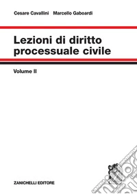 Lezioni di diritto processuale civile. Vol. 2
