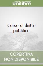 Corso di diritto pubblico
