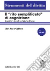 Il «rito semplificato» di cognizione davanti al tribunale e al giudice di pace libro di Califano Gian Paolo