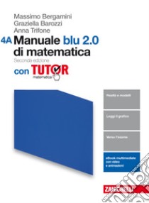 Manuale blu 2.0 di matematica. Con tutor. Vol. A-B. Per le Scuole superiori. Con aggiornamento online. Vol. 4 libro usato