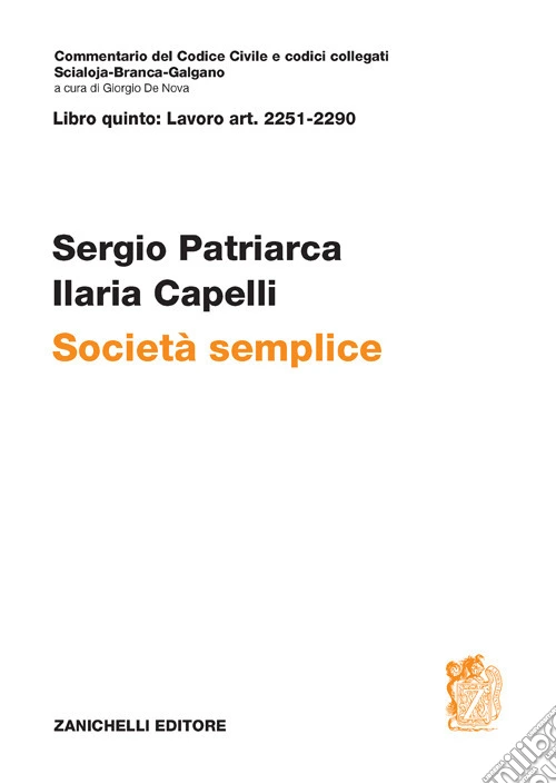ART. 2251-2290. Società semplice