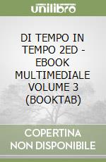 DI TEMPO IN TEMPO 2ED - EBOOK MULTIMEDIALE VOLUME 3 (BOOKTAB) libro