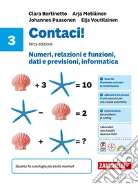 Contaci! Idee per imparare. Con tavole numeriche. Per la Scuola media. Vol. 3: Numeri, relazioni e funzioni, dati e previsioni, informatica libro