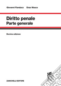 Diritto penale. Parte generale libro