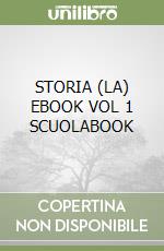 STORIA (LA)  EBOOK VOL  1 SCUOLABOOK libro