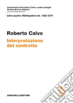 Art. 1362-1371. Interpretazione del contratto libro