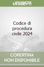 Codice di procedura civile 2024 libro