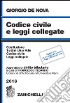 Codice civile e leggi collegate 2016. Con appendice di diritto tributario libro