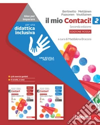 Contaci! Idee per imparare il mio Contaci. Ediz. rossa. Per la Scuola media. Vol. 2 libro