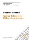 ART. 2188-2202. Registro delle imprese. Obbligo di registrazione libro