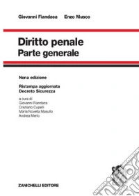Diritto penale. Parte generale libro