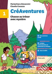 CréAventures. Per la Scuola media. Vol. 1: Chasse au trésor avec mystère libro