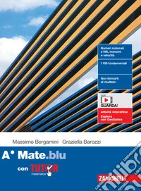 Mate.blu. Confezione A con Tutor. Per le Scuole superiori. Con Contenuto digitale (fornito elettronicamente) libro