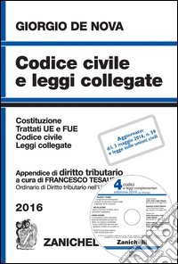 Codice civile e leggi collegate 2016. Con appendic libro