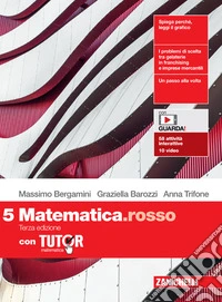 Matematica.rosso. Con Tutor. Per le Scuole superiori. Con espansione online. Vol. 5 libro