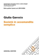 Art. 2313-2324. Società in accomandita semplice