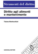 Diritto agli alimenti e mantenimento libro