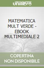 MATEMATICA MULT VERDE - EBOOK MULTIMEDIALE 2 libro