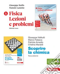Fisica. Lezioni e problemi. Ediz. Rossa. #Natura. Biologia. Scoprire la chimica. Per le Scuole superiori. Vol. 1