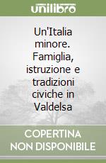 Un'Italia minore. Famiglia, istruzione e tradizioni civiche in Valdelsa libro