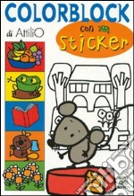 Colorblock. Con stickers. Ediz. illustrata libro