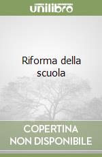 Riforma della scuola libro