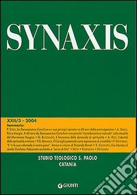 Quaderni di Synaxis. Vol. 22/3 libro