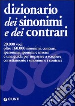 Dizionario dei sinonimi e dei contrari libro