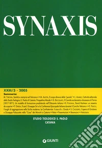 Quaderni di Synaxis. Vol. 3/5