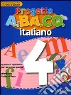 Progetto A.BA.CO. Italiano. Quaderno operativo. Per la 4ª classe elementare libro