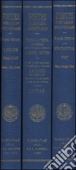 Fontes Juris Romani Antejustiniani libro