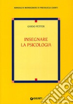 Insegnare la psicologia libro