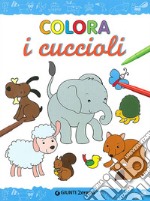 Colora i cuccioli. Ediz. illustrata libro