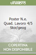 Poster N.e. Quad. Lavoro 4/5 Stor/geog libro