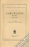 Carteggio 1649-1656 libro