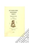 Achademia Leonardi Vinci (1997) libro di Pedretti C. (cur.)