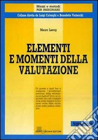 Elementi e momenti della valutazione