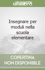 Insegnare per moduli nella scuola elementare