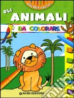 Gli animali da colorare. Ediz. illustrata libro