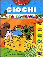 I giochi da colorare. Ediz. illustrata libro