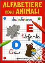 Alfabetiere degli animali da colorare. Ediz. illustrata libro