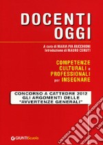 Docenti oggi libro