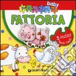 Fattoria. Con 5 puzzle, Silvia D'Achille e Anna Pilotto, Giunti Kids