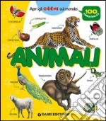 Animali. 100 finestrelle. Ediz. illustrata libro