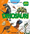 Dinosauri. 100 finestrelle libro di Fabris Paola