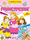 Colora e gioca con le principesse. Con adesivi libro