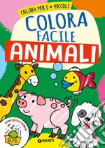 Animali. Colora facile libro