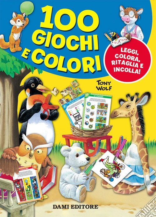 100 giochi e colori. Gioca e impara. Ediz. a colori